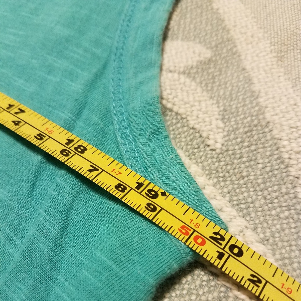 LOFT | Turquoise Embellished Tank - Picture 6 of 6